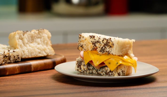 pan de arroz con queso jalapeño
