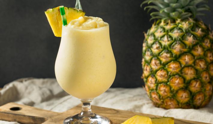 batido de piña colada