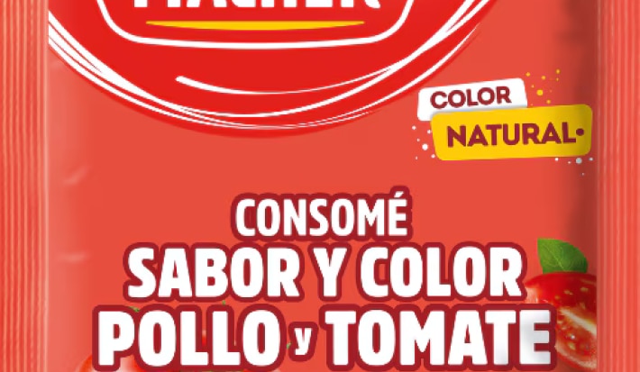 Consomé Sabor y Color pollo y Tomate Malher®