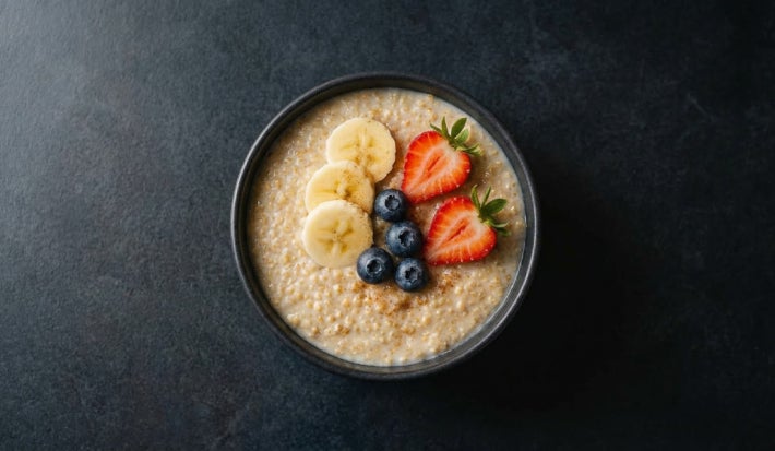 Quinoa dulce con evaporada