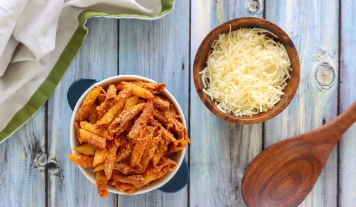 Pasta Chips Con Sabor y Color