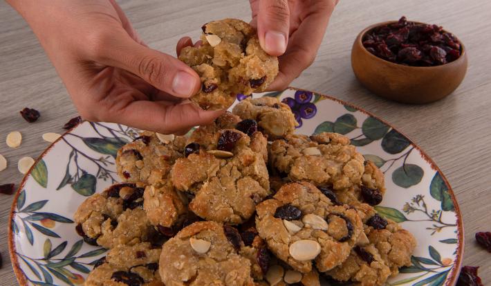 Galletas Veganas de Arándanos