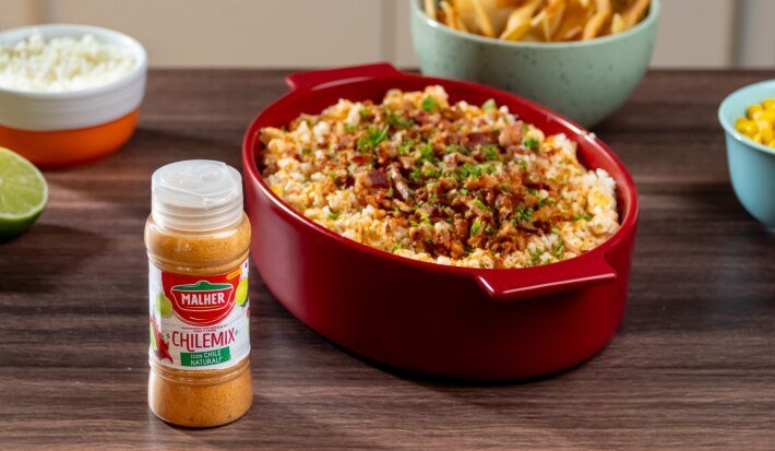 Dip de Maíz con Chile