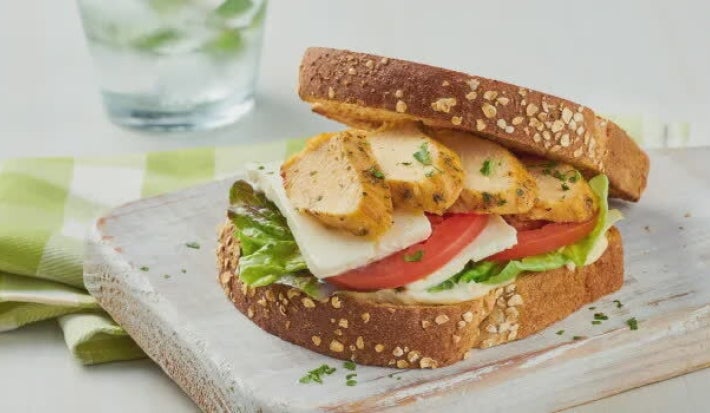 Sándwich de Pollo a las Finas Hierbas