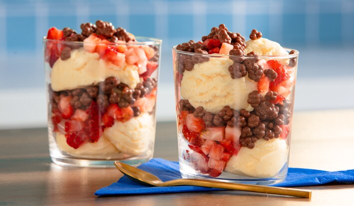 Helado con Chocolate CRUNCH