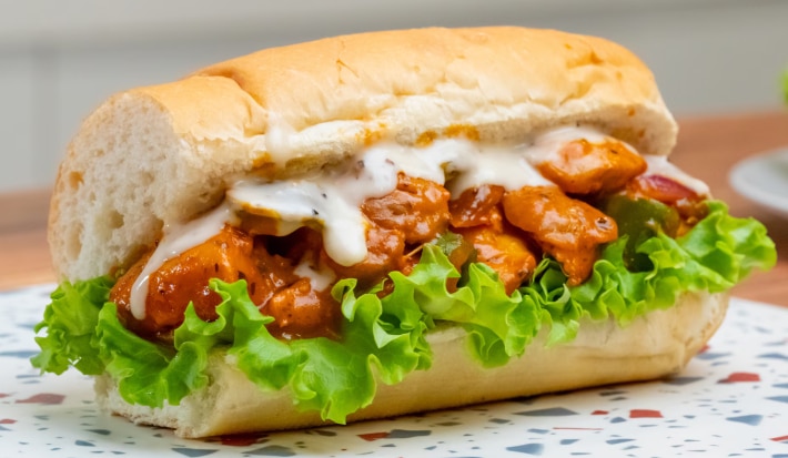SANDWICH PICANTE SABOR Y COLOR