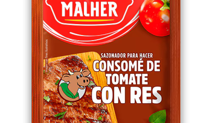 Sobre de Consomé de tomate con res Malher®