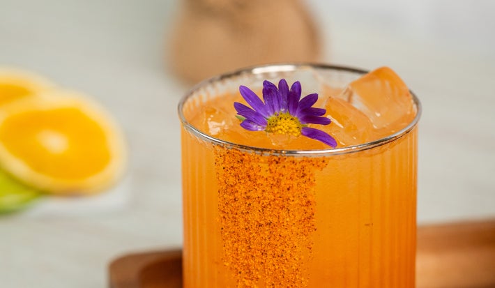 Margarita Naranja Chile y Limon