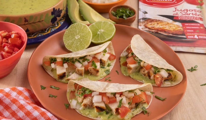 Tacos de Pollo al Cilantro