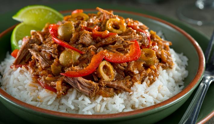 Guisado de carne mechada