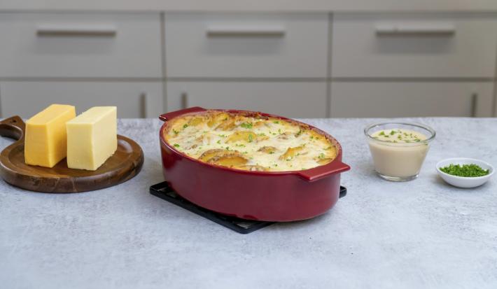 papas con queso