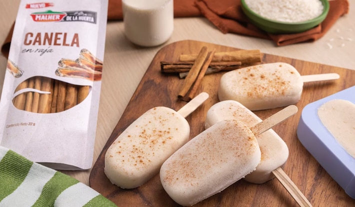 HELADO DE ARROZ CON LECHE