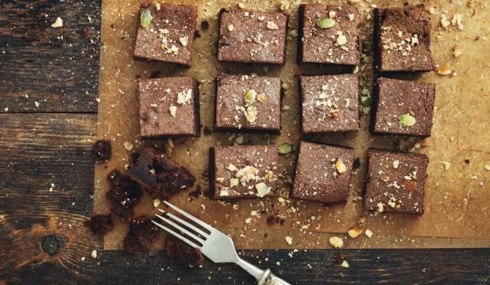 Bizcocho de chocolate vegano
