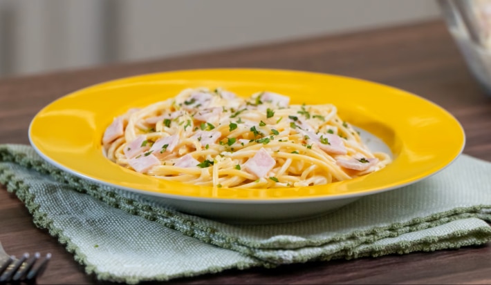 Pasta Cremosa con Ajo