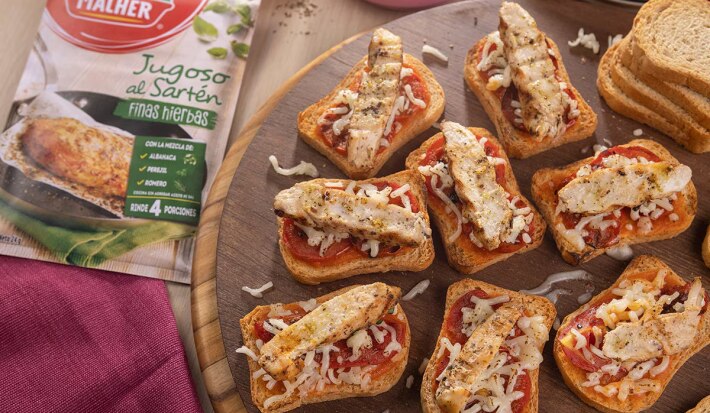 Montaditos de Pollo
