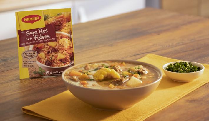 Sopa de Carne de Res