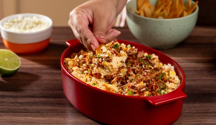 Dip de Maíz con Chile