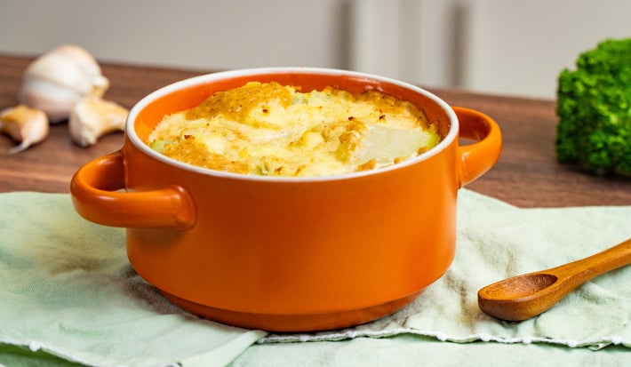 Chayotes Gratinados