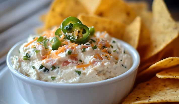 dip tocino y cebolla