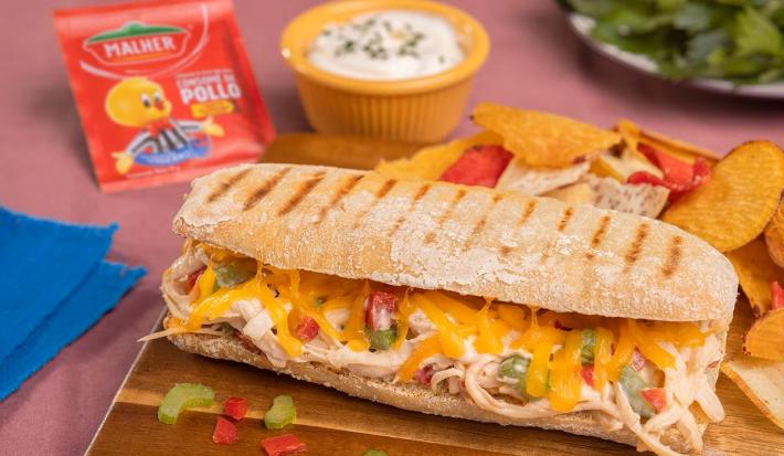 Paninis de Pollo
