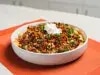 Chili Papas con Carne y Sazón Intenso