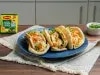 Pita con carne y hummus