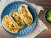 Pita con carne y hummus