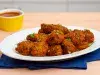 alitas en salsa de chile guaque