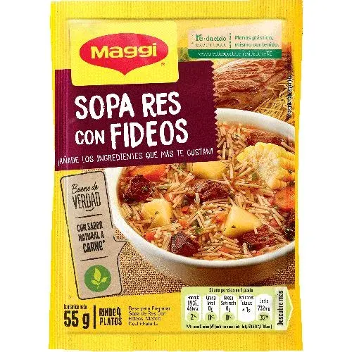MAGGI® Sopa de Res con Fideos