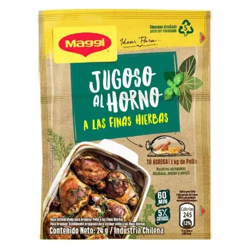 MAGGI® Jugoso al Horno Pollo a las Finas Hierbas