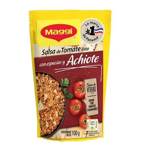 MAGGI® Salsa de Tomate lista con Especias y Achiote