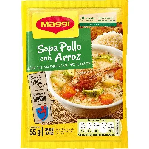 MAGGI® Sopa de Pollo con Arroz