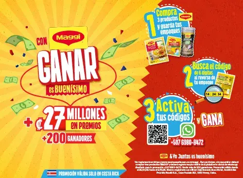 Con MAGGI® ganar es buenísimo CR