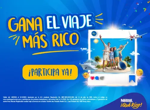 ¡Gana el viaje más rico!