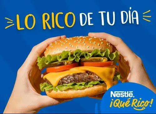 Banner Quesos Qué Rico, Lo rico de tu día