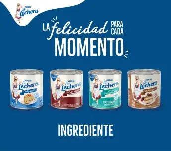 Recetas con La Lechera: productos para topping y decoración de postres deliciosos.