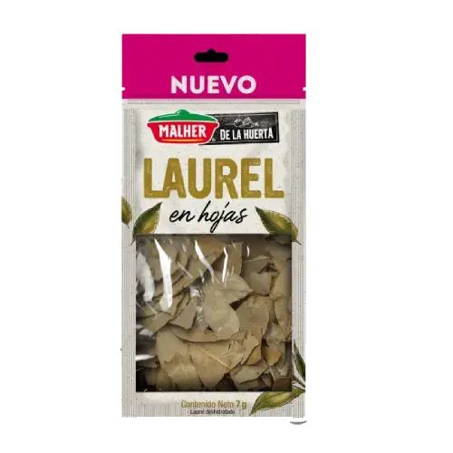 Laurel en hojas deshidratados