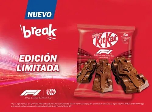 KitKat banner KitKat F1 banner