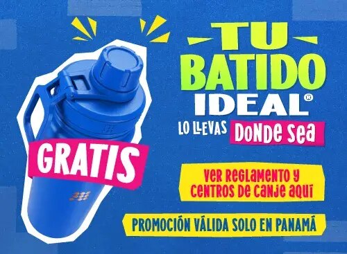 TU BATIDO IDEAL® LO LLEVAS DONDE SEA