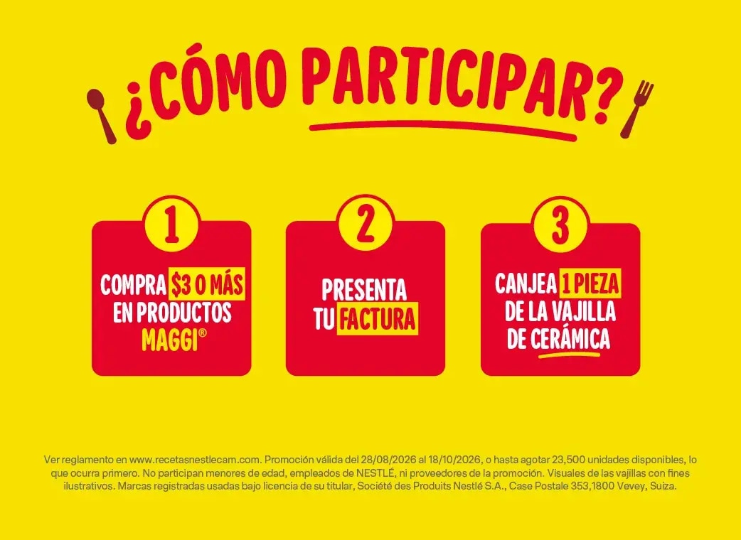 Promo Vajilla Juntos ponemos la mesa SV