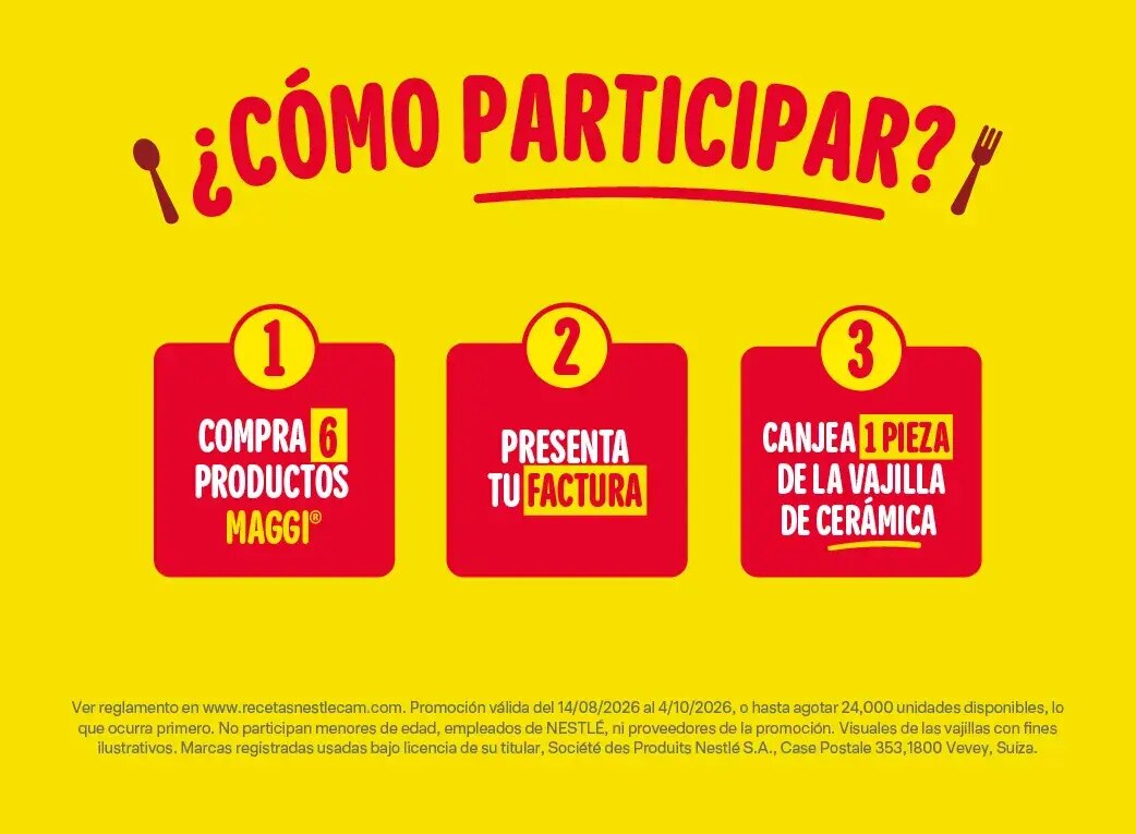 Promo Vajilla Juntos ponemos la mesa CR