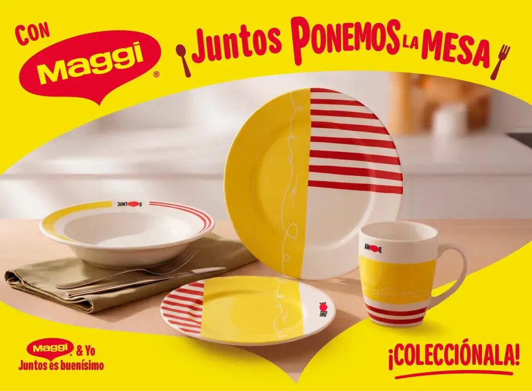 Promo Vajilla Juntos ponemos la mesa CR