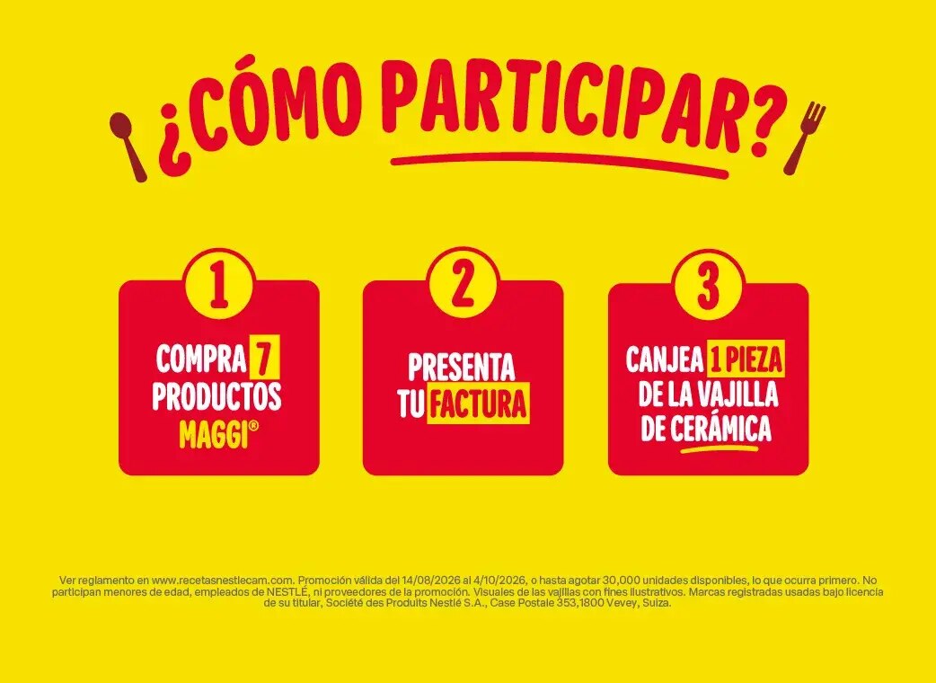 Promo Vajilla Juntos ponemos la mesa HN